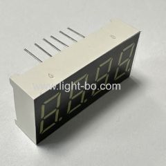 Ultra White common cathode 0.36inch 4 digit 7 segment led display for Instrument Panel