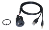 Universal USB AUX Male to Female Extension Cable
