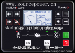 designed to control both diesel and gas gen-sets in stand-by and parallel applications