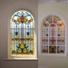 3mm Antique European Style Tiffany Art Hand Made Decorative Stained Glass Window for Home