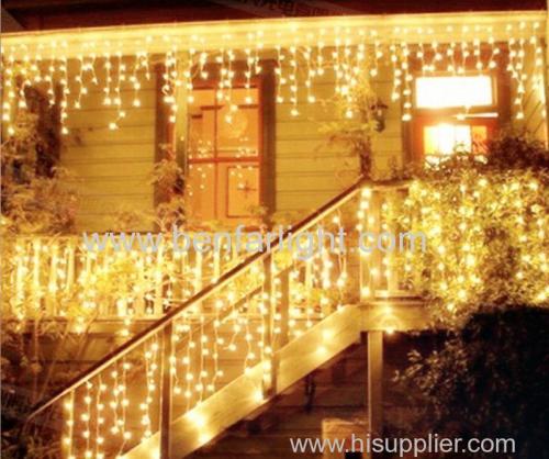 outside waterproof mall christmas decoration light led icicle light