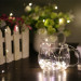 led copper wire string light room party decoration light battery style