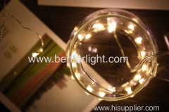 led copper wire string light room party decoration light battery style