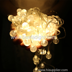 led crystal ball string light festival decoration light