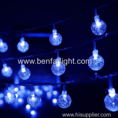 led crystal ball string light festival decoration light