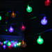 led crystal ball string light festival decoration light