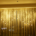 double sweet heart led curtain light wedding decoration