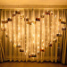 led heart-shaped curtain light with clip pendant room decoration