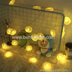dream girl heart room decoration led lemon string light