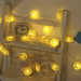 dream girl heart room decoration led lemon string light