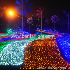 colorful led net light outdoor decoration light
