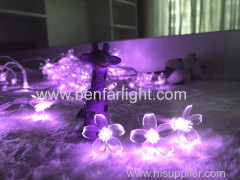 led peach blossom string light wedding decoration