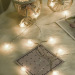 led roses string light romantic wedding room decoration