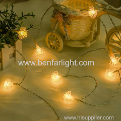 led roses string light romantic wedding room decoration