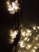 cosy wedding home decoration led snowflake string light