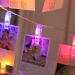 girls like the photo wall design decoration led photo clip string light