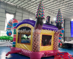 bouncy Castle Inflatable candy Bounce House Combo Jumping Castle