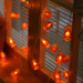 china red new year decoration long type lantern light