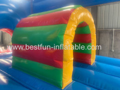 Kids Inflatable Moonwalk shark inflatable Bouncy Castle Jumping Commercial