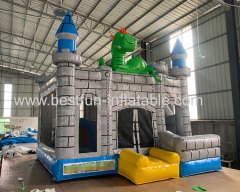 Wholesale dinosaur Bounce House Commercial Kid Adult Jumping Combo