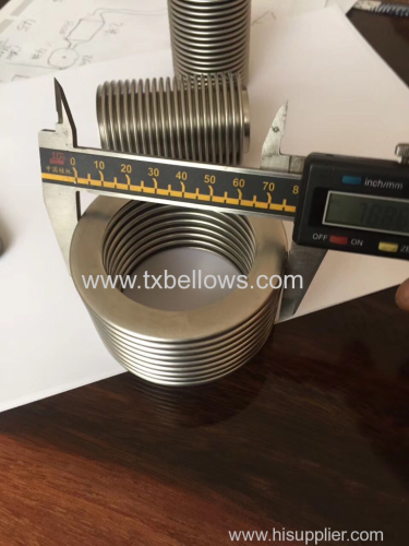 Formed Bellows for pressure gauges