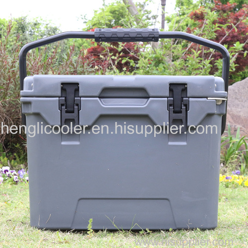 Camping rotomolded cooler box 25QT