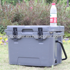 Camping rotomolded cooler box 25QT