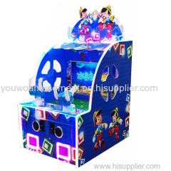 Youwo Coin Pusher Happy Water Gun Shooting Water Games Arcade lottery Redemption Game Machine