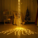 led running water curtain light christmas decoration light