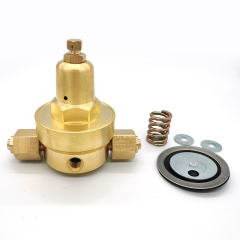 Brass Pressure Reducer and Pressure Reducing Valve Brass Gas Regulator for Helium Argon Oxygen