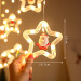 USB christmas tree and star christmas pendant curtain light