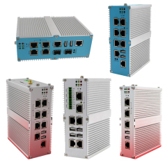 Wide Temperature Industrial Computers Anxin intelligent Din Rail Pcs