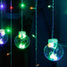 christmas decoration light led wish ball curtain light 3.5m