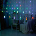 christmas decoration light led wish ball curtain light 3.5m