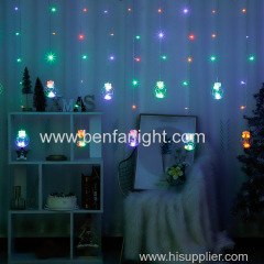 christmas decoration light led wish ball curtain light 3.5m