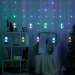 christmas decoration light led wish ball curtain light 3.5m