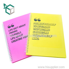 Customized Notebook Printing Cheap Wholesale Oem Daily Plan Notebook Printing