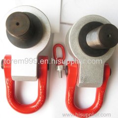 TELM high-strength lifting rotating ring high-strength alloy steel universal lifting ring side-pull lifting point