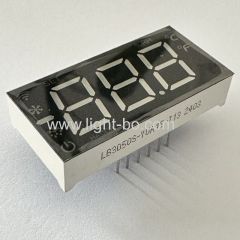 Super bright Red Triple Digit 7 Segment LED Display comon anode with minus sign and WIFI