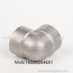 Stainless steel forged high-pressure pipe fittings socket welding ell90 degree ell