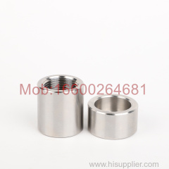 Stainless steel threaded pipe cap