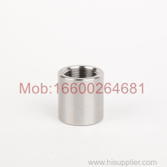 Stainless steel threaded pipe cap