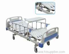 Multifunctional manual hospital bed