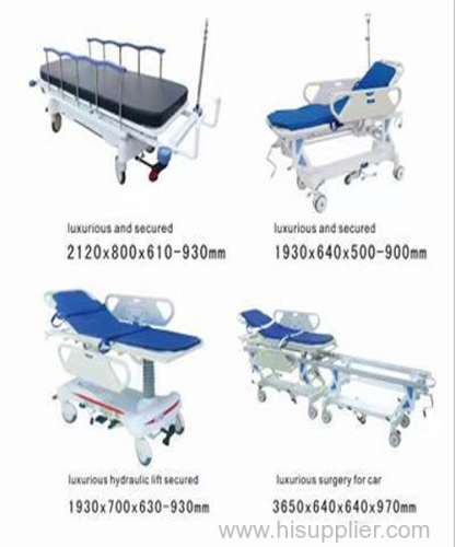 Medical hydraulic flat car