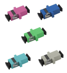 SC APC simplex Fiber Optic Connector Adapters SC Fiber Optic Adapter SC Adapter SC UPC simplex SC OM4 simplex