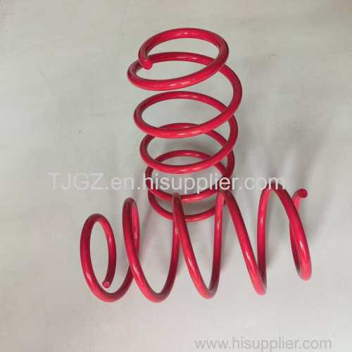 OEM manufacturer custom metal aluminum stainless steel car coil suspension spring for auto parts