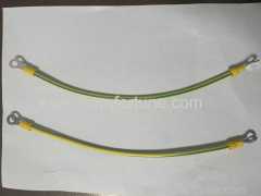 Yellow Green Wire 4mm 6mm Copper Solar Grounding Earth Cable