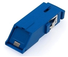 SC Simplex Inner Shuttered Adaptor Without Flange Fiber Optic Connector Adapters SC Fiber Optic Adapter