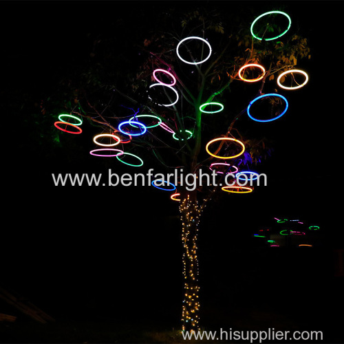 wishing circle outdoor tree decoration light