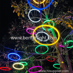 wishing circle outdoor tree decoration light